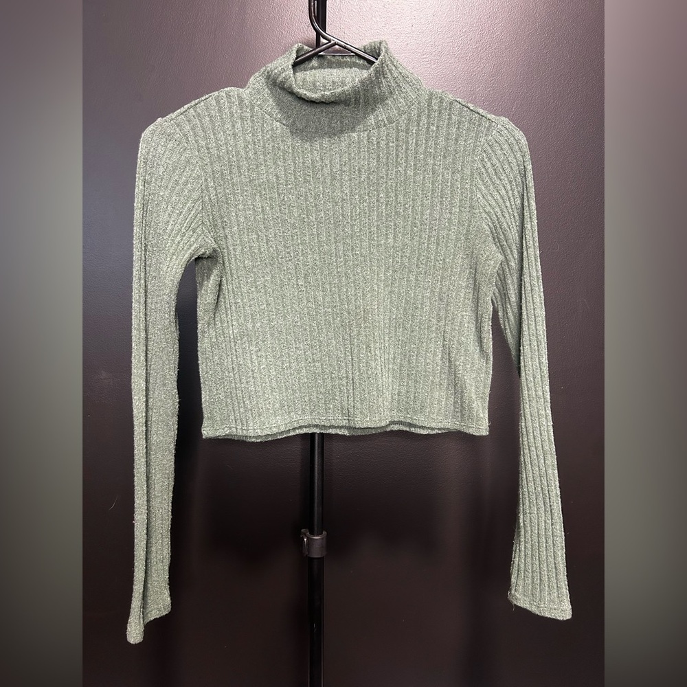 Wilfred Green Knit Sweater
